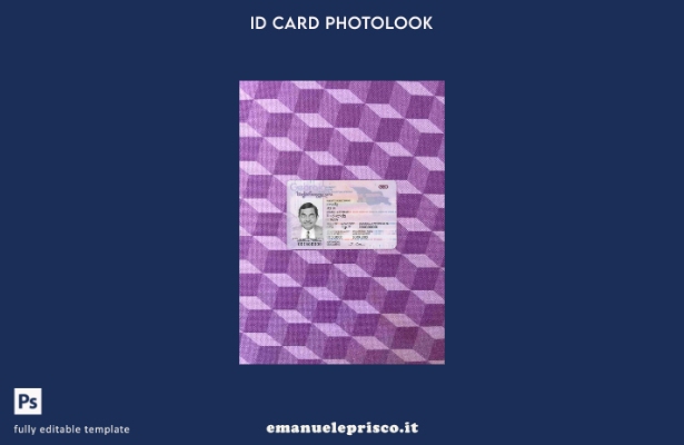 modello FRONTALE photolook ID Georgia stile verificato
